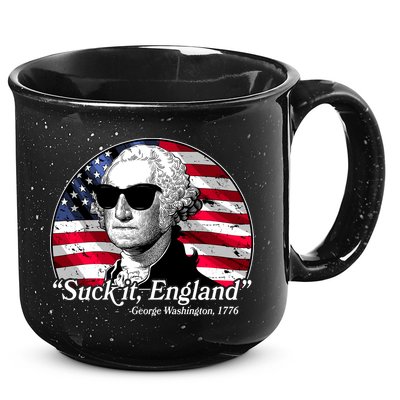 Suck It England George Washington 1776 15oz Campfire Ceramic Mug