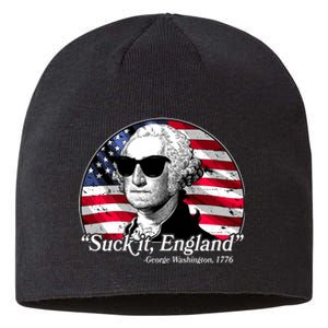 Suck It England George Washington 1776 Sustainable Beanie