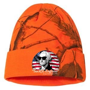 Suck It England George Washington 1776 Kati Licensed 12" Camo Beanie