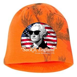 Suck It England George Washington 1776 Kati - Camo Knit Beanie