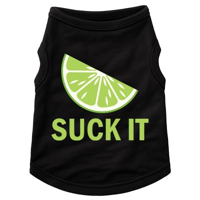Suck It Funny Tequila Shot Doggie Tank