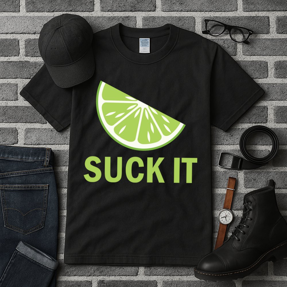 Suck It Funny Tequila Shot Tall T-Shirt