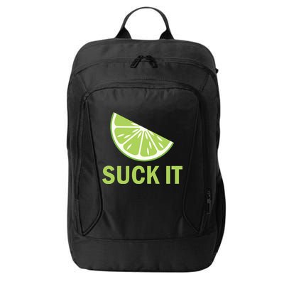 Suck It Funny Tequila Shot City Backpack