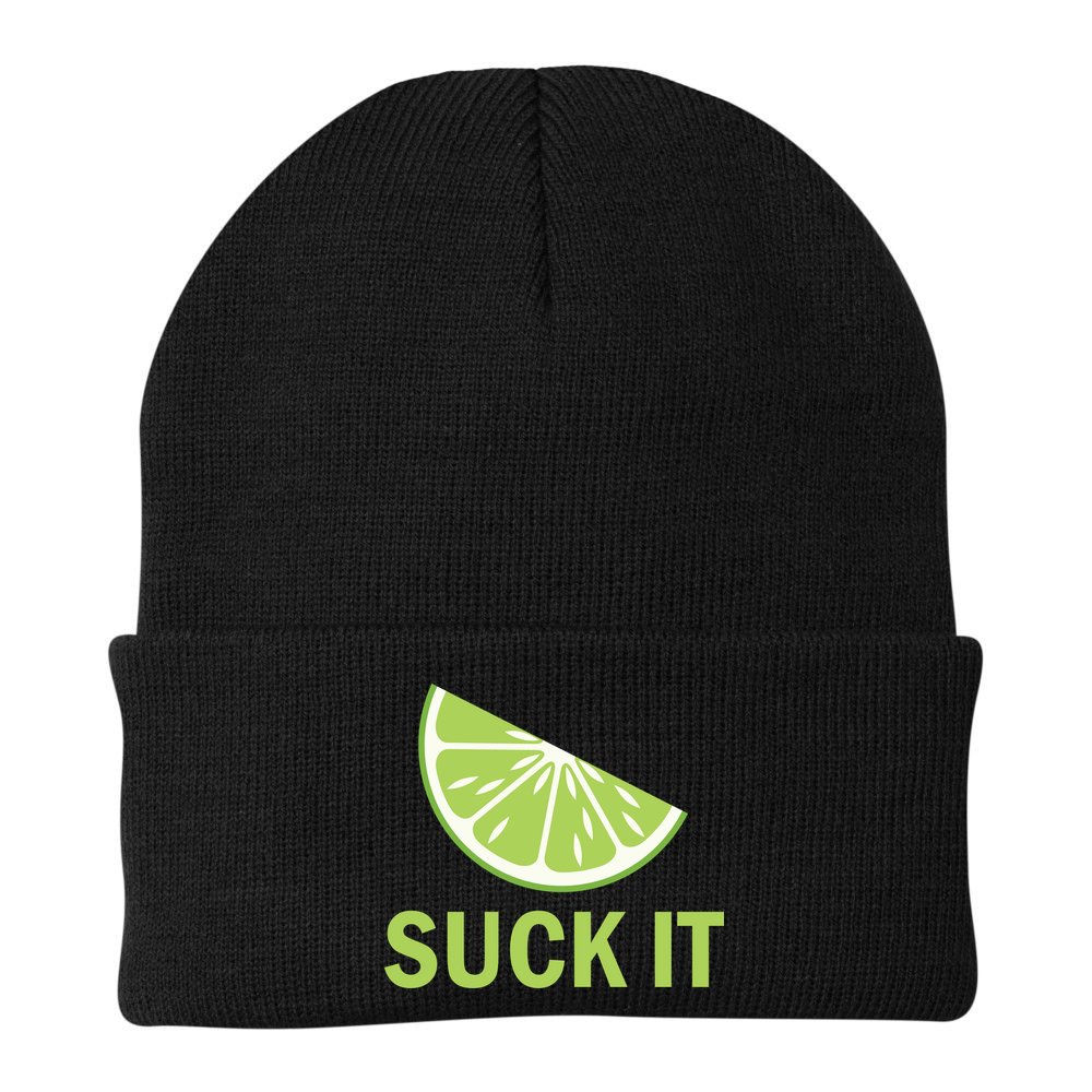 Suck It Funny Tequila Shot Beanie