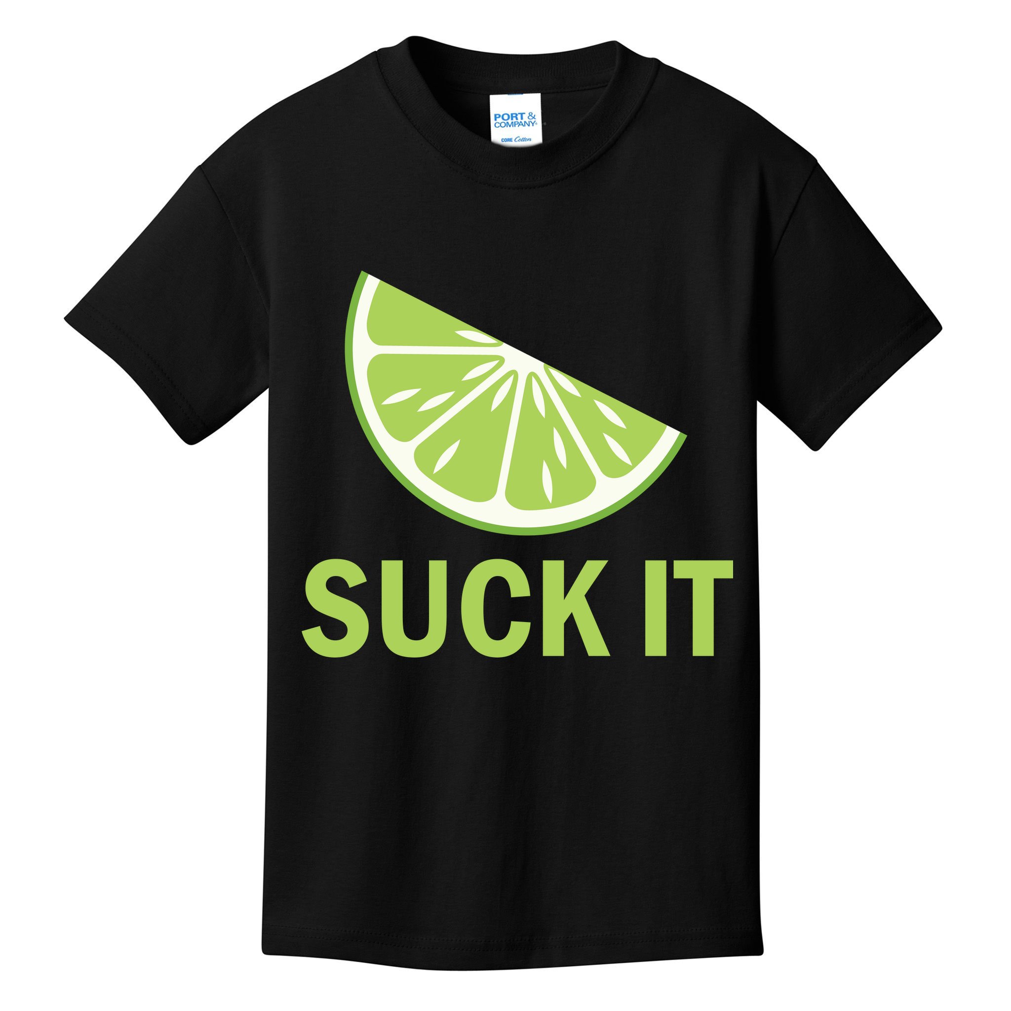 Suck It Funny Tequila Shot Kids T-Shirt