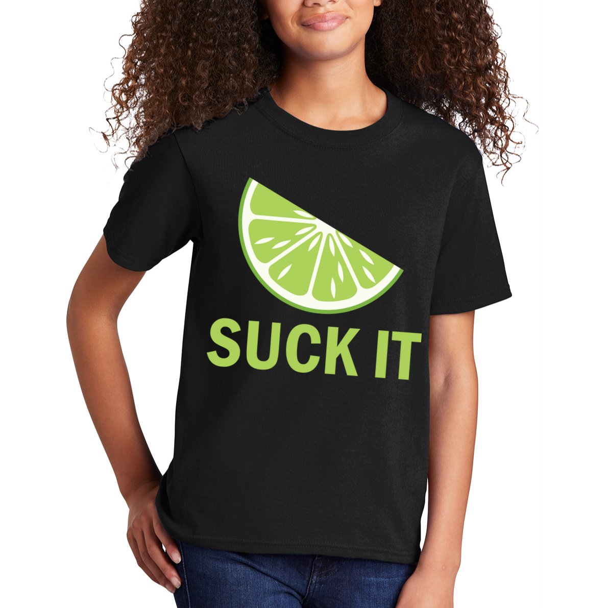 Suck It Funny Tequila Shot Kids T-Shirt