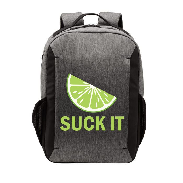 Suck It Funny Tequila Shot Vector Backpack