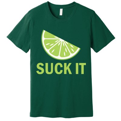 Suck It Funny Tequila Shot Premium T-Shirt