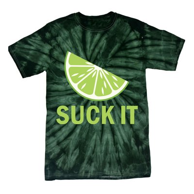 Suck It Funny Tequila Shot Tie-Dye T-Shirt
