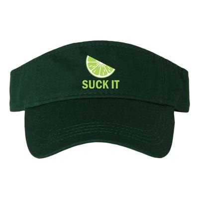 Suck It Funny Tequila Shot Valucap Bio-Washed Visor