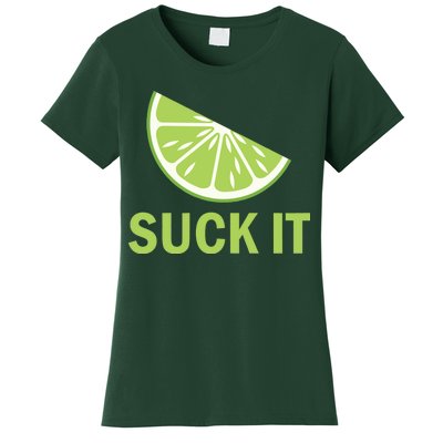 Suck It Funny Tequila Shot Women's T-Shirt