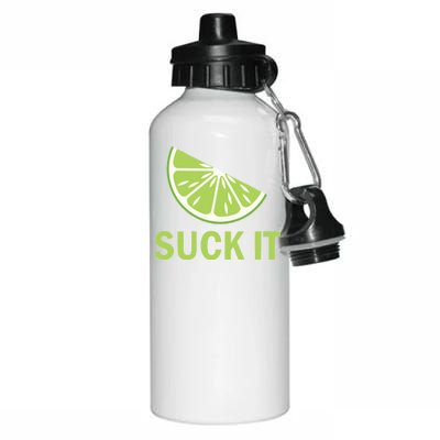 Suck It Funny Tequila Shot Aluminum Water Bottle