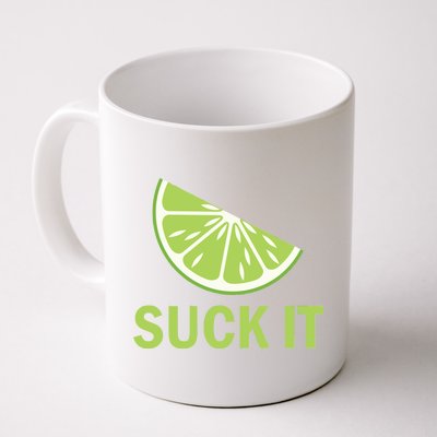 Suck It Funny Tequila Shot Coffee Mug