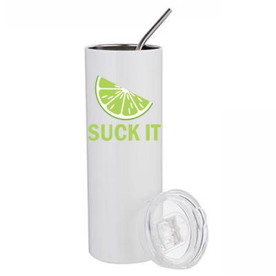 Suck It Funny Tequila Shot Stainless Steel Tumbler