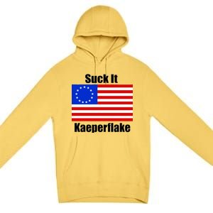 Suck It Kaeperflake Betsy Ross Flag Premium Pullover Hoodie