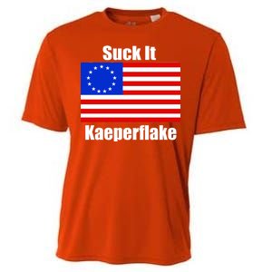 Suck It Kaeperflake Betsy Ross Flag Cooling Performance Crew T-Shirt