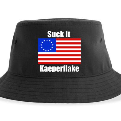 Suck It Kaeperflake Betsy Ross Flag Sustainable Bucket Hat
