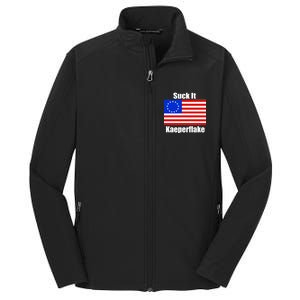 Suck It Kaeperflake Betsy Ross Flag Core Soft Shell Jacket