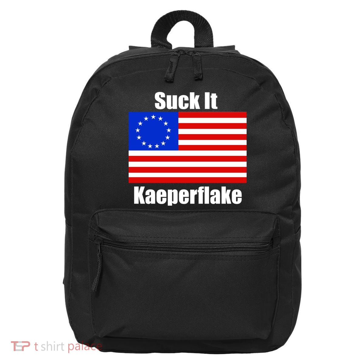 Suck It Kaeperflake Betsy Ross Flag 16 in Basic Backpack