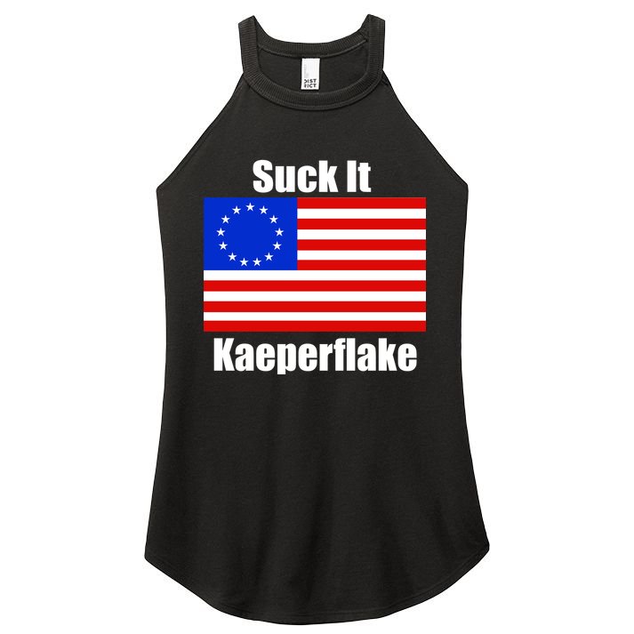 Suck It Kaeperflake Betsy Ross Flag Women's Perfect Tri Rocker Tank