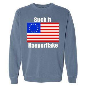 Suck It Kaeperflake Betsy Ross Flag Garment-Dyed Sweatshirt