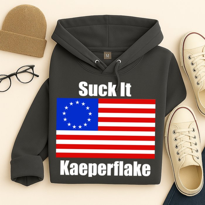 Suck It Kaeperflake Betsy Ross Flag Hoodie