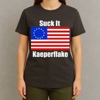 Suck It Kaeperflake Betsy Ross Flag T-Shirt