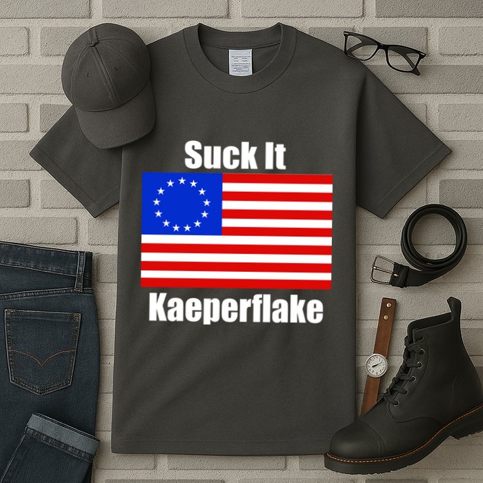 Suck It Kaeperflake Betsy Ross Flag Tall T-Shirt