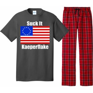 Suck It Kaeperflake Betsy Ross Flag Pajama Set