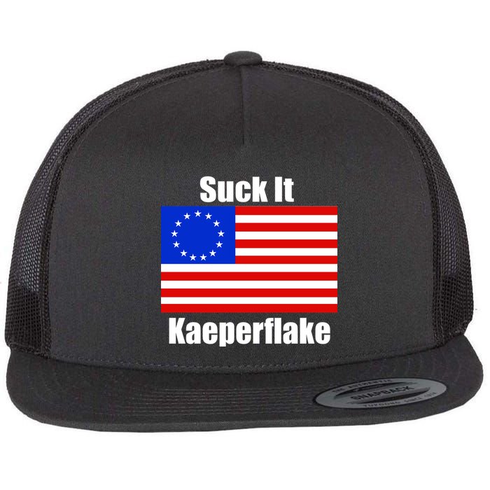 Suck It Kaeperflake Betsy Ross Flag Flatbill Hat