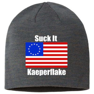 Suck It Kaeperflake Betsy Ross Flag Sustainable Beanie