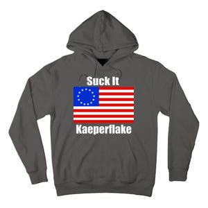 Suck It Kaeperflake Betsy Ross Flag Tall Hoodie