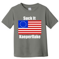 Suck It Kaeperflake Betsy Ross Flag Toddler T-Shirt