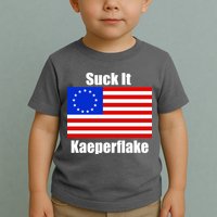 Suck It Kaeperflake Betsy Ross Flag Toddler T-Shirt
