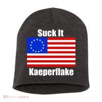 Suck It Kaeperflake Betsy Ross Flag Short Acrylic Beanie