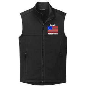 Suck It Kaeperflake Betsy Ross Flag Collective Smooth Fleece Vest