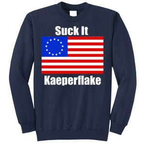 Suck It Kaeperflake Betsy Ross Flag Sweatshirt