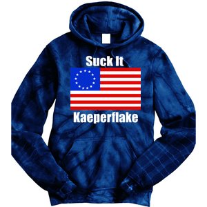 Suck It Kaeperflake Betsy Ross Flag Tie Dye Hoodie