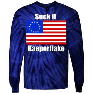 Suck It Kaeperflake Betsy Ross Flag Tie-Dye Long Sleeve Shirt