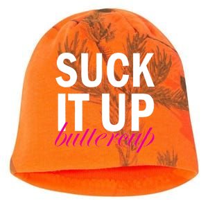 Suck It Up Buttercup Kati - Camo Knit Beanie