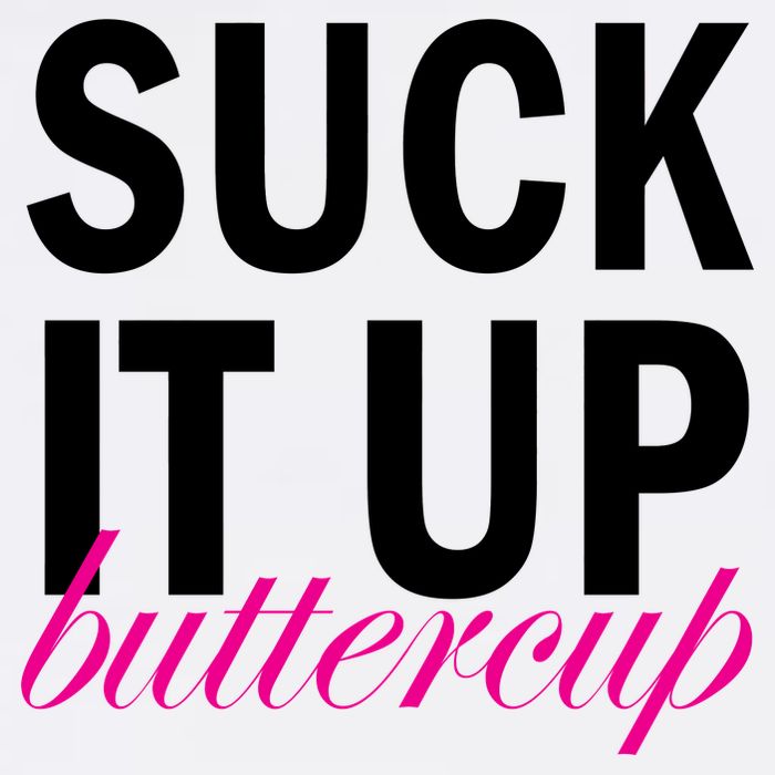 Suck It Up Buttercup Garment-Dyed Sweatshirt