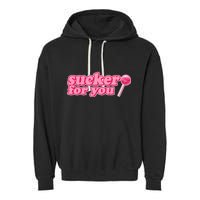 Sucker For You Lolipop Garment-Dyed Fleece Hoodie