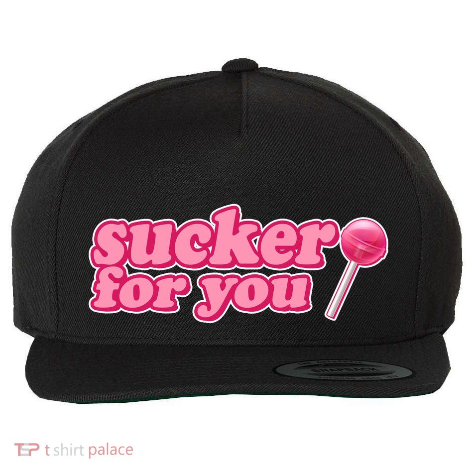 Sucker For You Lolipop Wool Snapback Cap