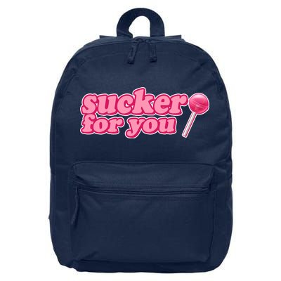 Sucker For You Lolipop 16 in Basic Backpack