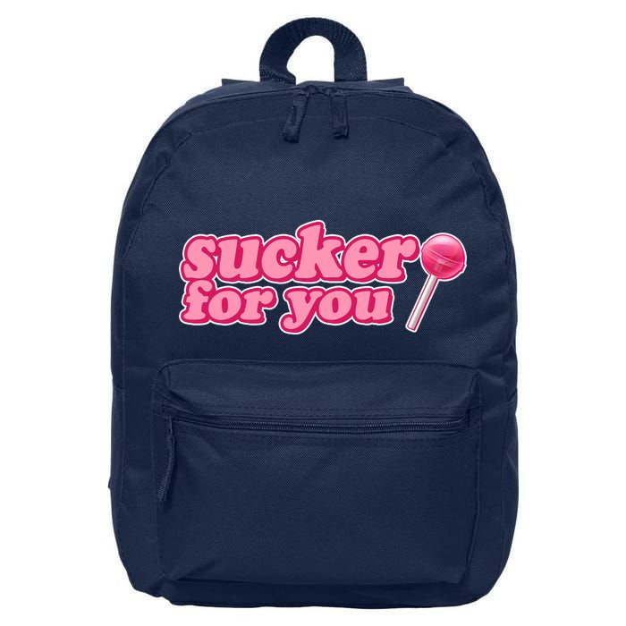Sucker For You Lolipop 16 in Basic Backpack
