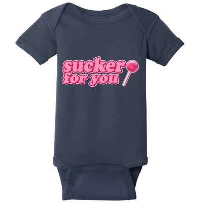 Sucker For You Lolipop Baby Bodysuit