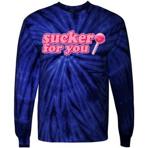 Sucker For You Lolipop Tie-Dye Long Sleeve Shirt