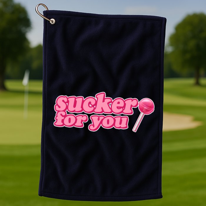 Sucker For You Lolipop Golf Towel