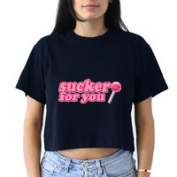 Sucker For You Lolipop Crop Top