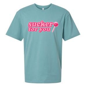 Sucker For You Lolipop Sueded Cloud Jersey T-Shirt